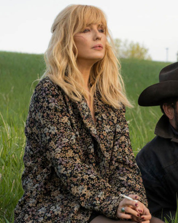 Beth Dutton Floral Coat Yellowstone Season 5