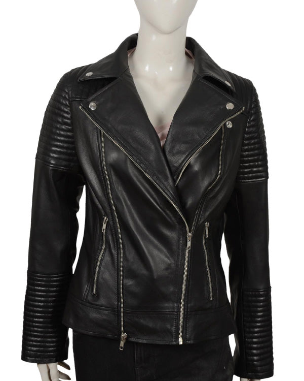 Beth Dutton Yellowstone Black Leather Jacket