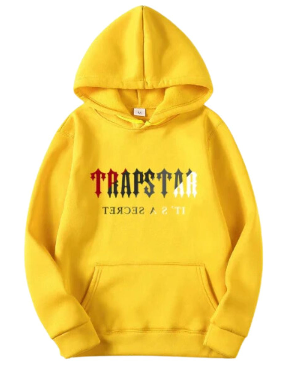 Black and Yellow Trapstar Hoodie