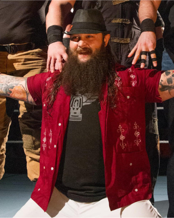 Bray Wyatt Maroon Shirt