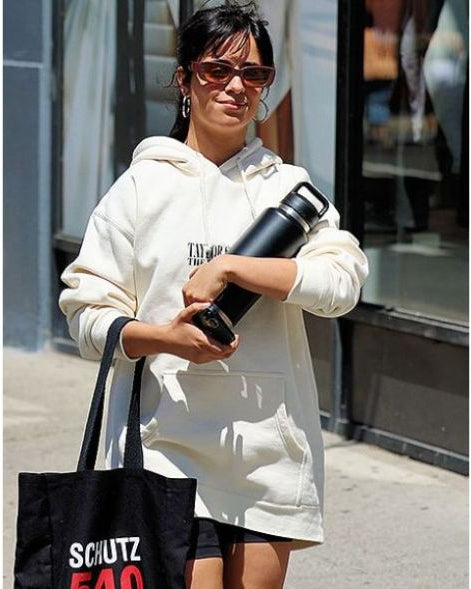 Camila Cabello Sporty Eras Tour White Hoodie