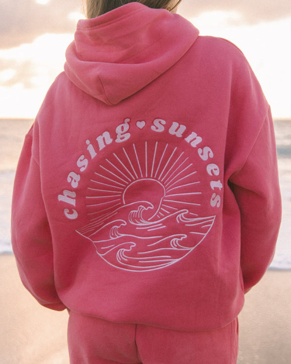 Chasing Sunsets Oversized Hoodie