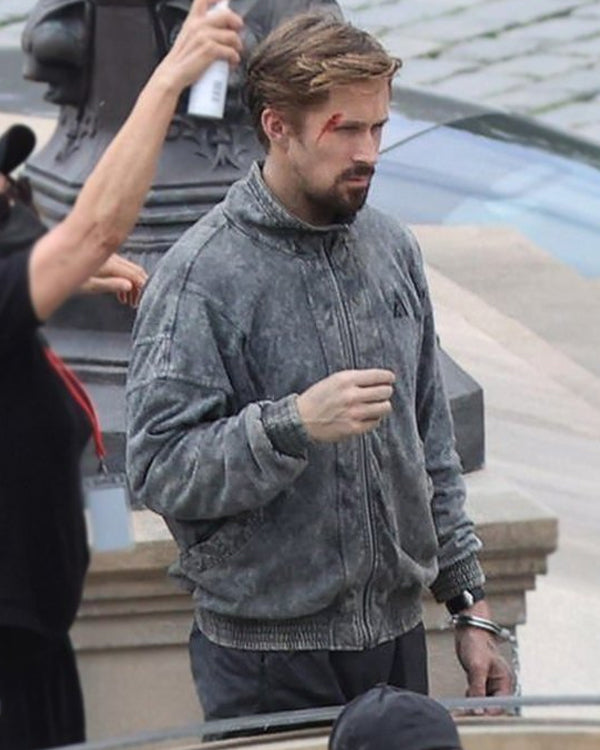 The Gray Man 2022 Ryan Gosling Grey Jacket