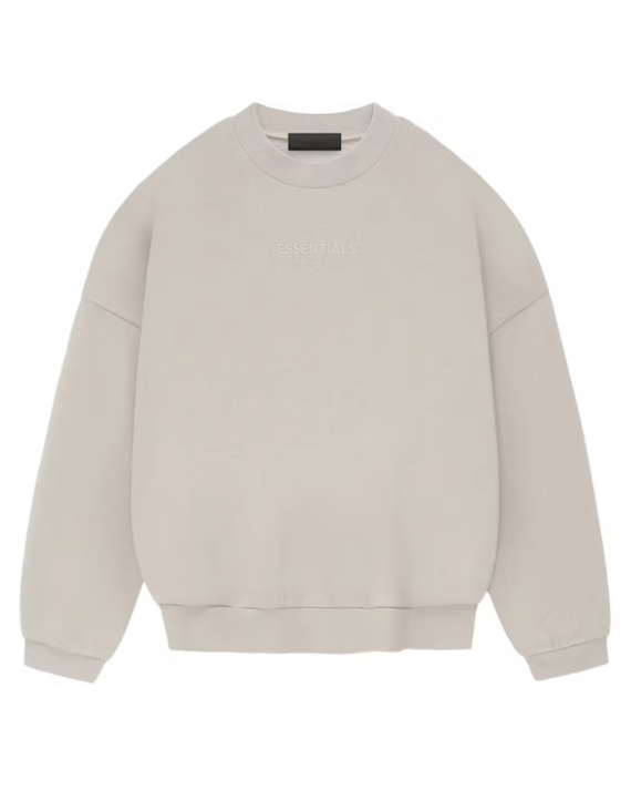 Fear Of God Essentials Crewneck Silver Cloud