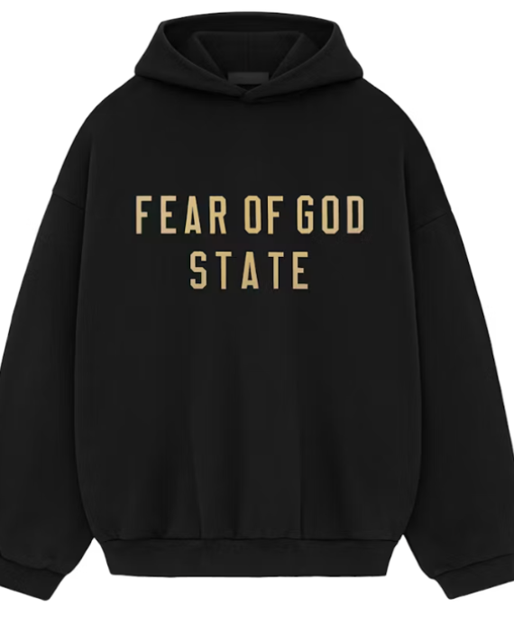 Fear Of God Essentials Fleece Hoodie Black