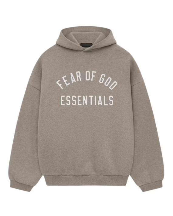 Fear Of God Essentials Fleece Hoodie Heather Gray