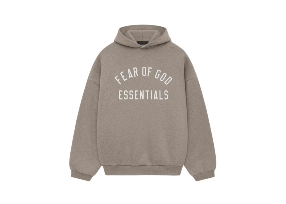 Fear Of God Essentials Fleece Hoodie Heather Gray