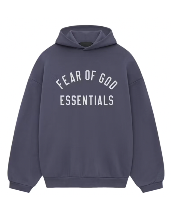 Fear Of God Essentials Fleece Hoodie Marine