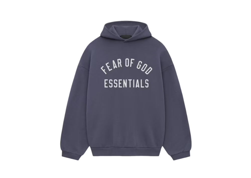 Fear Of God Essentials Fleece Hoodie Marine