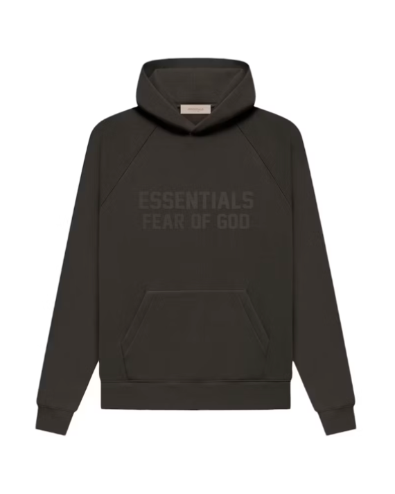 Fear Of God Essentials Hoodie Off Black