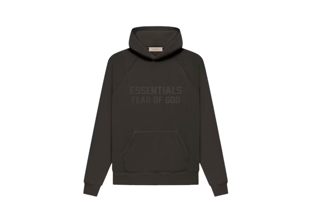 Fear Of God Essentials Hoodie Off Black