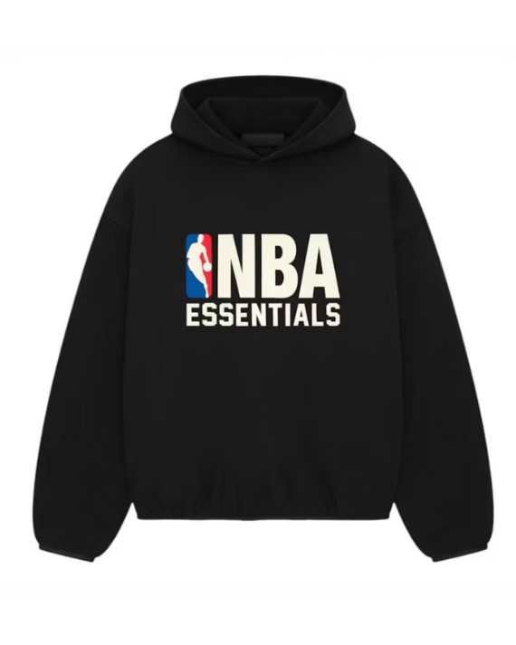 Fear Of God Essentials NBA Hoodie Black