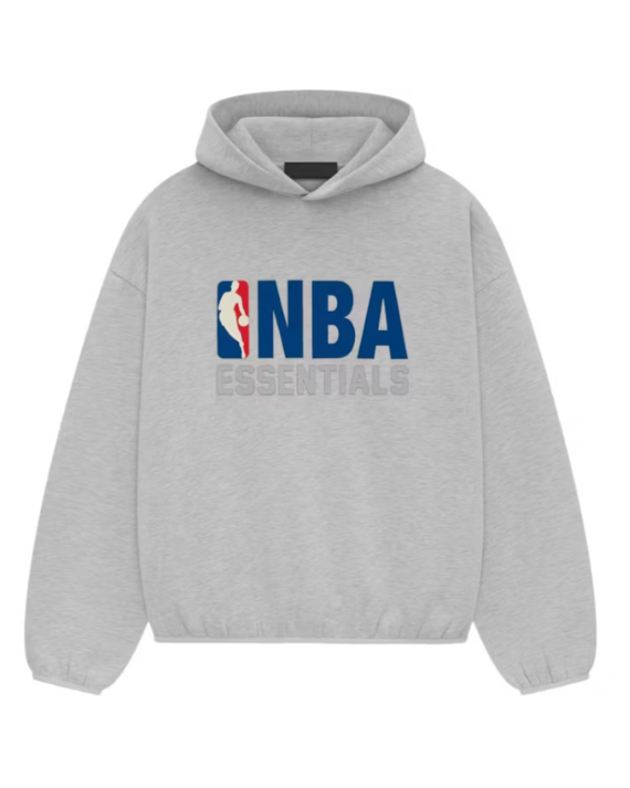 Fear Of God Essentials NBA Hoodie Light Heather