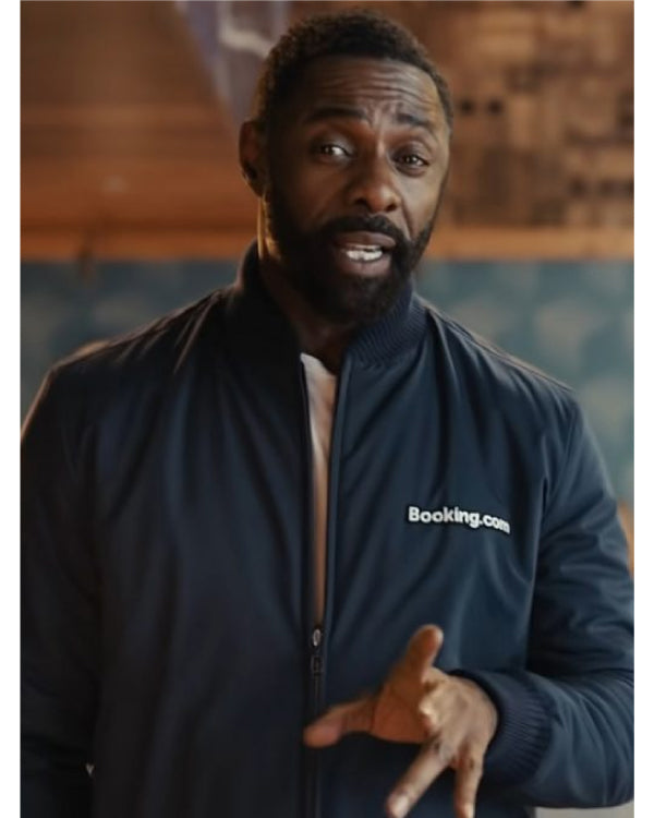 Idris Elba Super Bowl Bomber Jacket