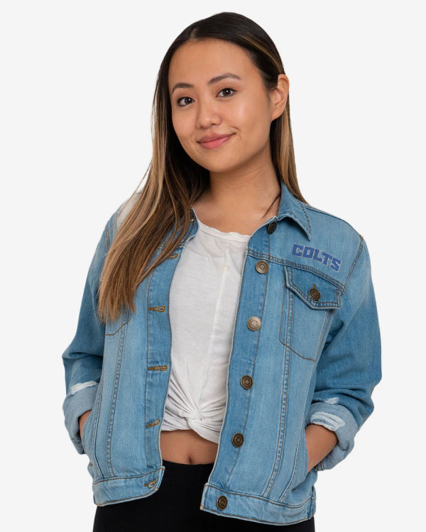 Indianapolis Colts Womens Denim Days Jacket