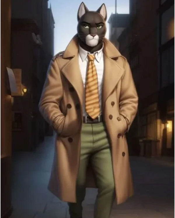 John Blacksad Blacksad Under the Skin Trench Coat