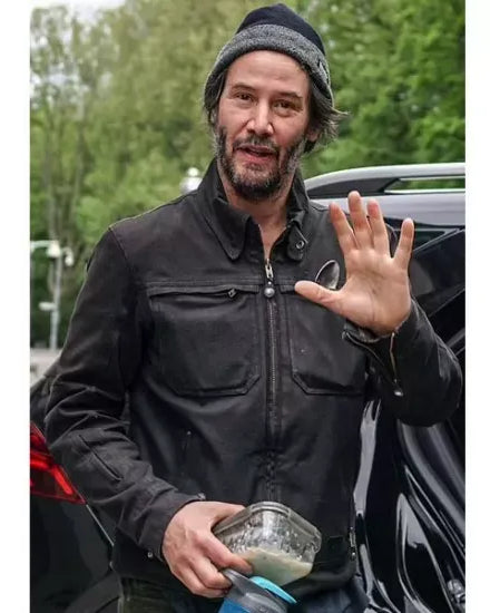 John Wick Chapter 4 Keanu Reeves Cotton Jacket