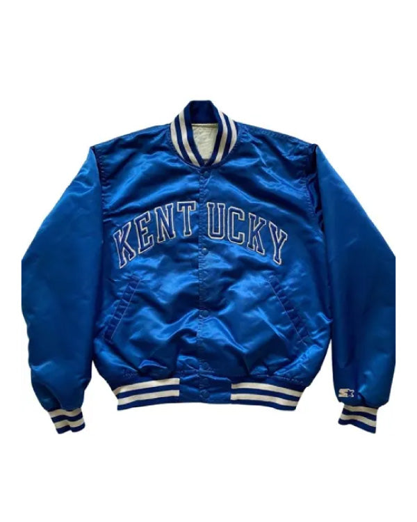 Kentucky Wildcats Satin Varsity Jacket