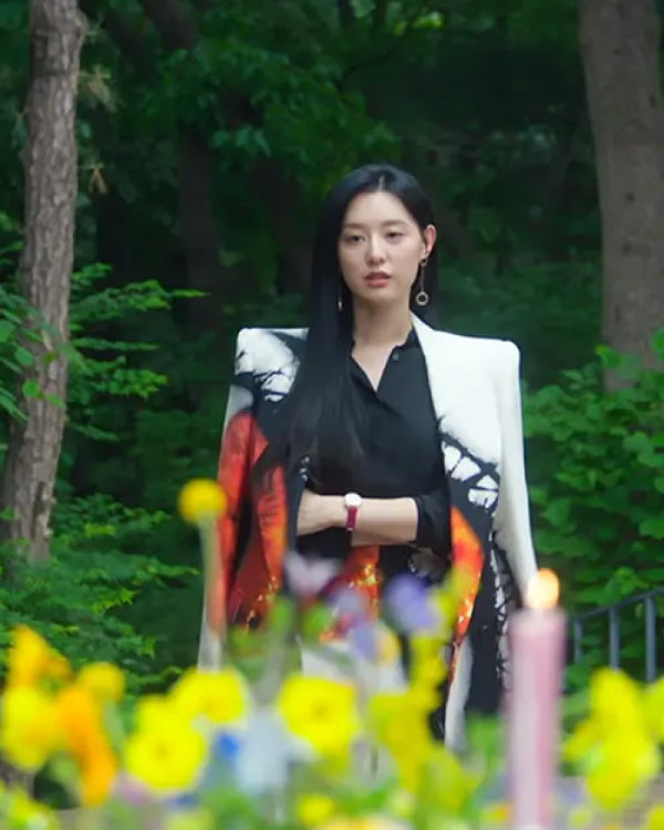 Kim Ji-won Queen Of Tears 2024 Coat