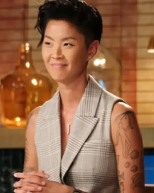 Kristen Kish Top Chef S21 Double-Breasted Vest