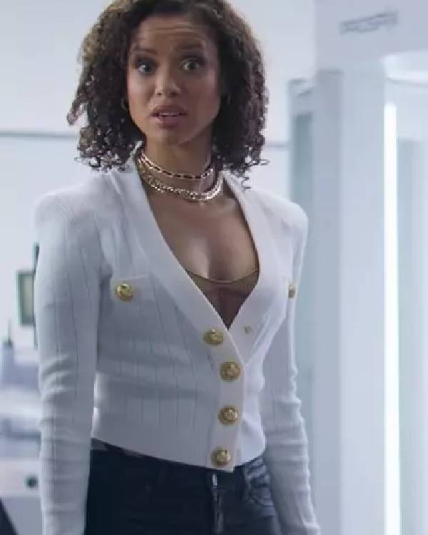 Lift 2024 Gugu Mbatha-Raw Cardigan