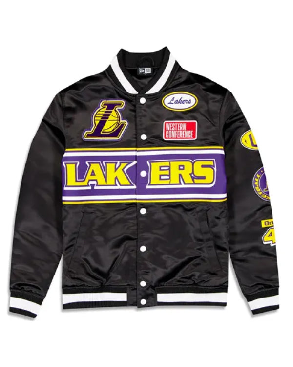 Los Angeles Lakers 2024 Rally Drive Varsity Jacket