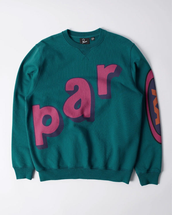 Loudness Crew Neck Sweatshirt Coral Blue