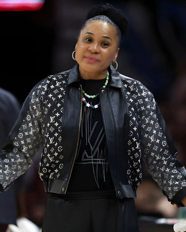 March Madness Dawn Staley Leather Jacket