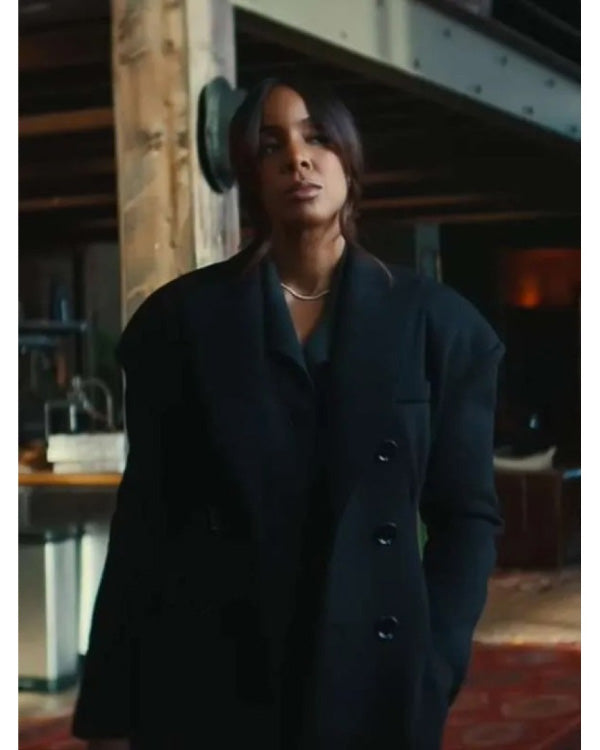 Mea Culpa 2024 Kelly Rowland Black Coat