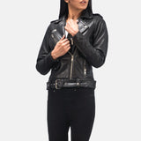 Embrace your inner rebel with this genuine leather motorcycle racing jacket, which exudes style and attitude.