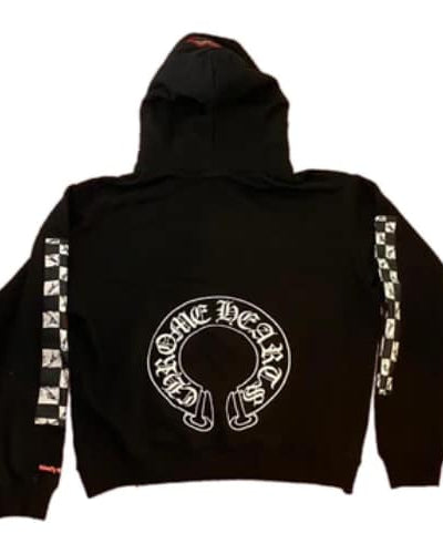 Chrome Hearts Matty Boy Double Hood Chomper Hoodie -Black