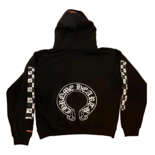 Chrome Hearts Matty Boy Double Hood Chomper Hoodie -Black