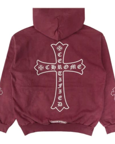 Chrome Hearts x Drake Certified Chrome Hand Dyed Hoodie