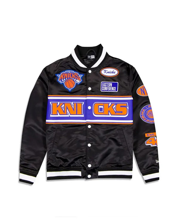 New York Knicks 2024 Rally Drive Satin Jacket