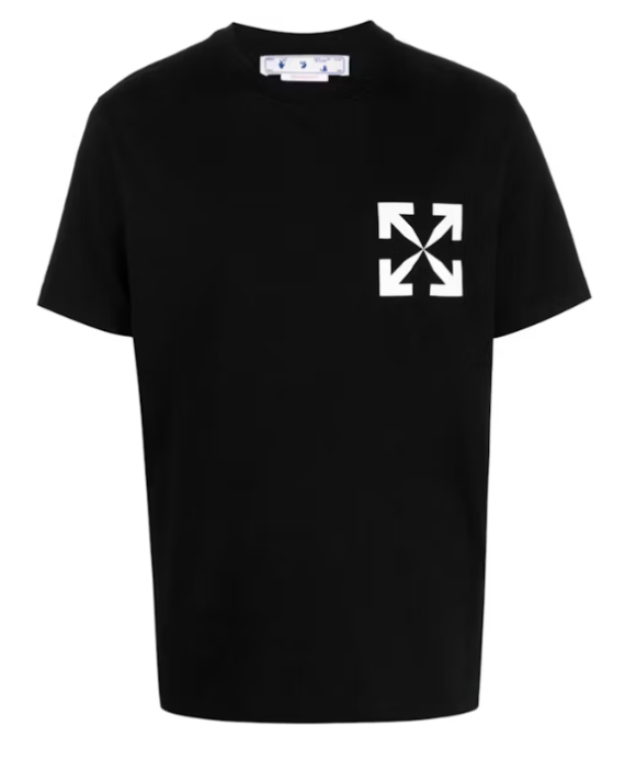 Off-White Arrows Print T-Shirt Black/White