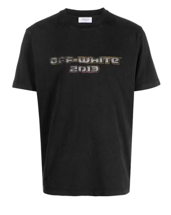 Off-White Digit Bacchus Slim S/S T-Shirt Black