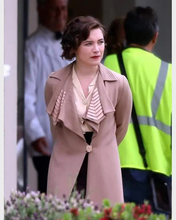 Oppenheimer 2023 Florence Pugh Trench Coat