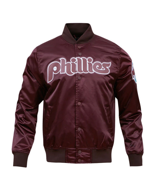 Philadelphia Phillies Retro Big Logo Maroon Jacket