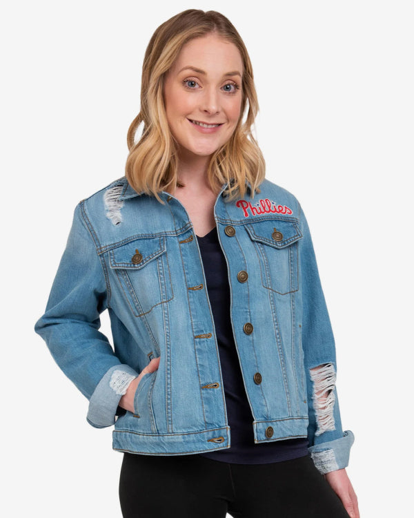 Philadelphia Phillies Womens Denim Days Jacket