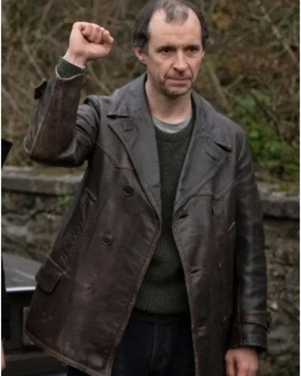 Roses War 2024 Tom Vaughan-lawlor Leather Blazer