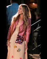 And Just Like That Sarah Jessica Parker Pink Blazer