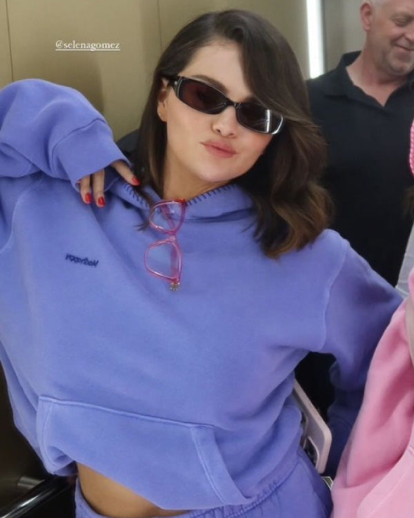 Selena Gomez With Connar Franklin Hoodie