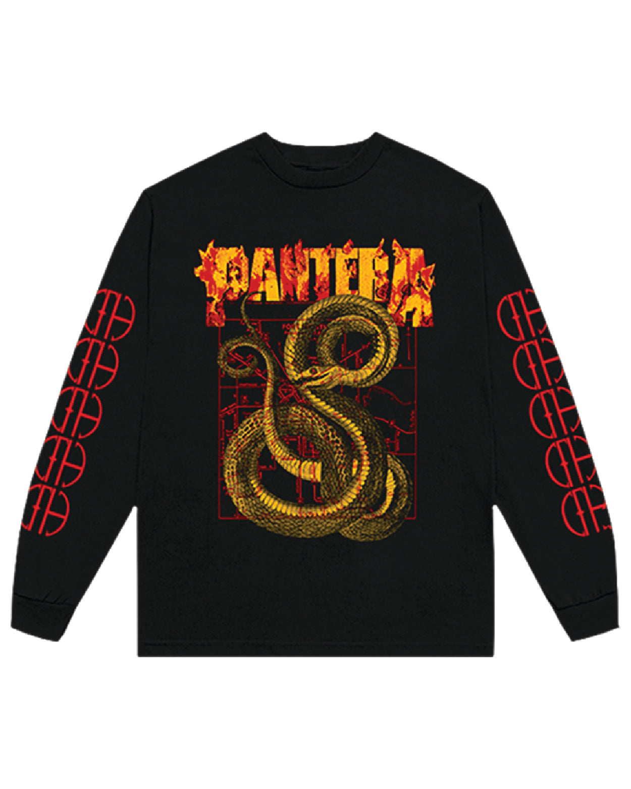 Snake World Tour 2023 Black Long Sleeve