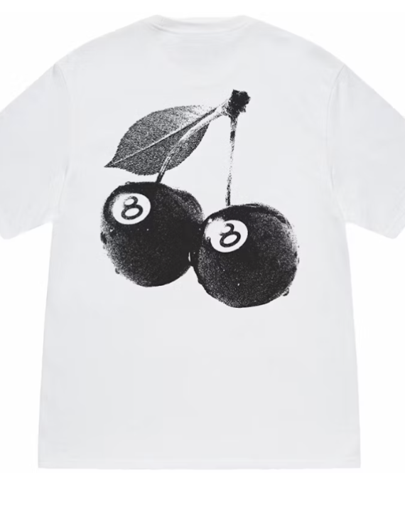 Stussy Cherries Tee White