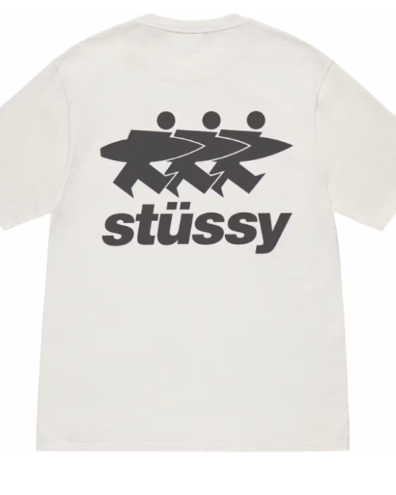 Stussy Surfwalk Pigment Dyed Tee Natural