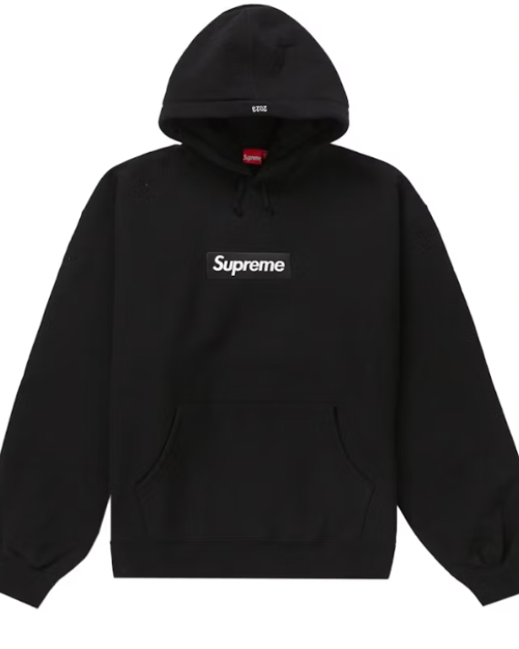 Supreme Box Logo Hooded Sweatshirt (FW23) Black