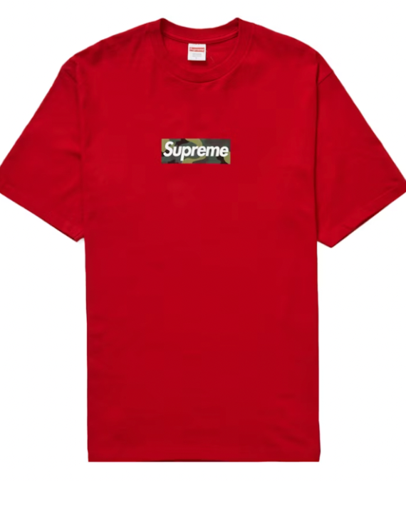 Supreme Box Logo Tee (FW23) Red