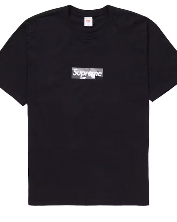 Supreme Emilio Pucci Box Logo Tee Black/Black