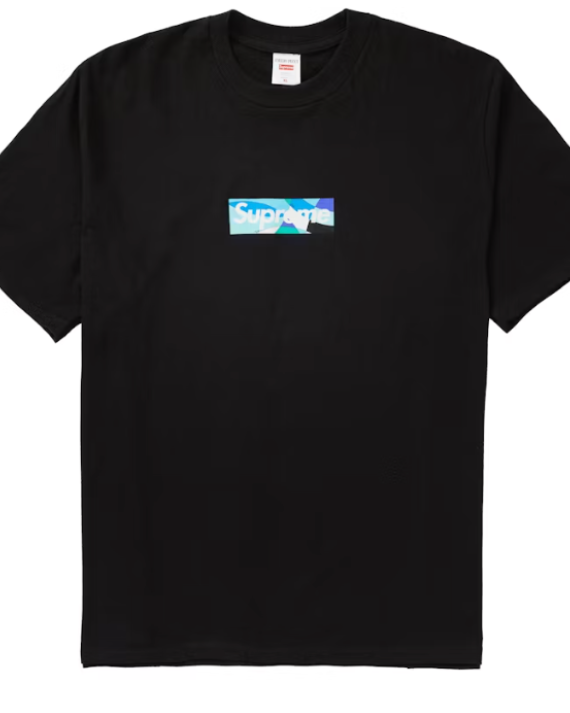 Supreme Emilio Pucci Box Logo Tee Black/Blue