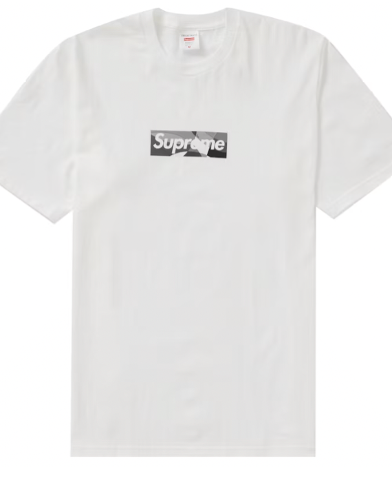 Supreme Emilio Pucci Box Logo Tee White/Black